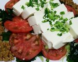 ヘルシー豆腐サラダ(納豆入れてみた)作り方9写真