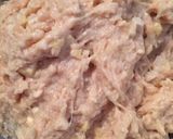 筍と豆腐の入った鶏つくね作り方1写真