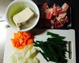 我が家の豆腐チャンプル作り方1写真