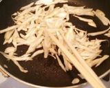 ゴボウと牛肉の卵とじ作り方2写真