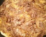 ゴボウと牛肉の卵とじ作り方6写真