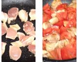 トロリ♡トマたま丼作り方2写真