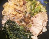 安いお肉ですき焼き丼作り方6写真