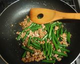 簡単中華！いんげんのひき肉炒め♪作り方5写真
