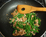 簡単中華！いんげんのひき肉炒め♪作り方5写真