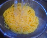 ツナと水菜の冷製和風パスタ☆作り方4写真