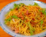 ツナと水菜の冷製和風パスタ☆作り方6写真