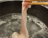 父の日☆疲労回復　豚肉＆薄切りポテト和え作り方4写真