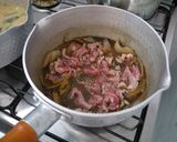 ブラジル　すき家再現★しめじバター牛丼★作り方2写真