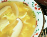 激早！青梗菜と豆腐と卵のふわとろスープ作り方9写真