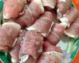 簡単！梅と大葉の豚肉巻き揚げ♥︎作り方3写真