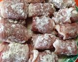 簡単！梅と大葉の豚肉巻き揚げ♥︎作り方4写真