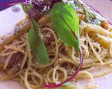 ジャガイモとバジルのパスタ作り方4写真