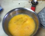 余り唐揚げで作る親子丼作り方3写真