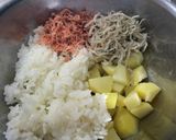 ☆カルシウム満点焼きおにぎり☆作り方2写真