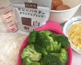 ブロッコリーとチーズのケークサレ♫作り方1写真