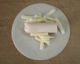 *おさかなソーセージの包み揚げ*作り方3写真