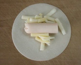＊おさかなソーセージの包み揚げ＊作り方3写真