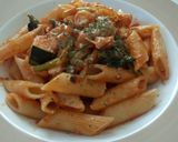 トマトとクリームチーズのパスタ作り方7写真