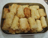 ＊おさかなソーセージの包み揚げ＊作り方5写真