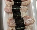 胸肉の磯辺照り焼き作り方4写真