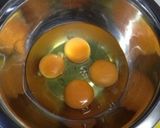 簡単ふわふわめかぶ入り卵焼き作り方1写真