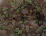 新玉ねぎとうすいえんどうの卵とじ作り方2写真