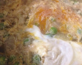 新玉ねぎとうすいえんどうの卵とじ作り方4写真