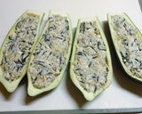 豆腐・ひじき・切干大根の茄子カップ焼き作り方4写真