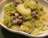 春レシピ⭐️春キャベツと新じゃがの煮物作り方8写真