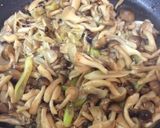 きのこと明太子のパスタ　作り方4写真