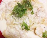 ちょー簡単！シーフードのクリームパスタ作り方4写真
