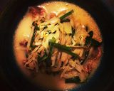 牛スジと野菜のとんこつラーメン作り方6写真
