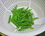 カラスノエンドウのバター炒め♪作り方4写真