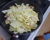 豚肉と春キャベツの蒸し焼き作り方4写真