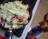 豚肉と春キャベツの蒸し焼き作り方6写真