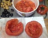 トマト丸ごと豆のカラフル前菜作り方5写真