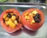 トマト丸ごと豆のカラフル前菜作り方8写真