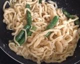 手打ちでタラコとアスパラのクリームパスタ作り方13写真