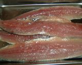 さんまの梅と大葉巻き焼き作り方1写真