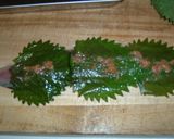 さんまの梅と大葉巻き焼き作り方2写真