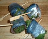 さんまの梅と大葉巻き焼き作り方4写真