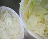 キャベツのカレー作り方1写真