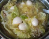 キャベツのカレー作り方5写真