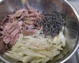 簡単らっきょうサラダ作り方4写真