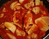 油不使用! 鶏肉のトマト煮作り方3写真