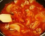 油不使用! 鶏肉のトマト煮作り方5写真