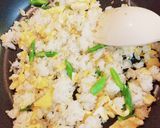 アスパラとちりめんじゃこの炒飯❀作り方12写真