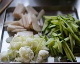 納豆とろろのぶっかけ蕎麦作り方1写真