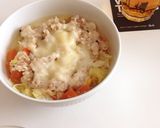 チキンとチーズ♡簡単朝食作り方4写真